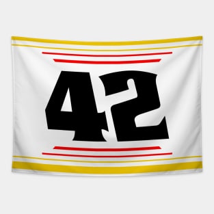 Leland Honeyman Jr #42 2024 NASCAR Design Tapestry