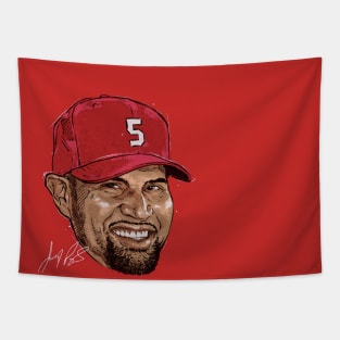 Albert Pujols St. Louis Portrait Tapestry