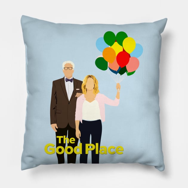 The Good Place Pillow by ShayliKipnis