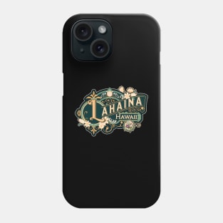 LAHAINA Strong Palm Trees Sunset Lahaina Hawaii Phone Case