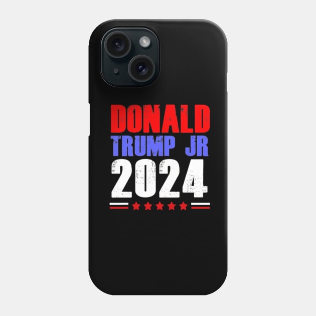 Donald Trump Jr President 2024 Phone Case by ReD-Des