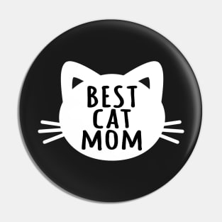 Best Cat Mom Pin