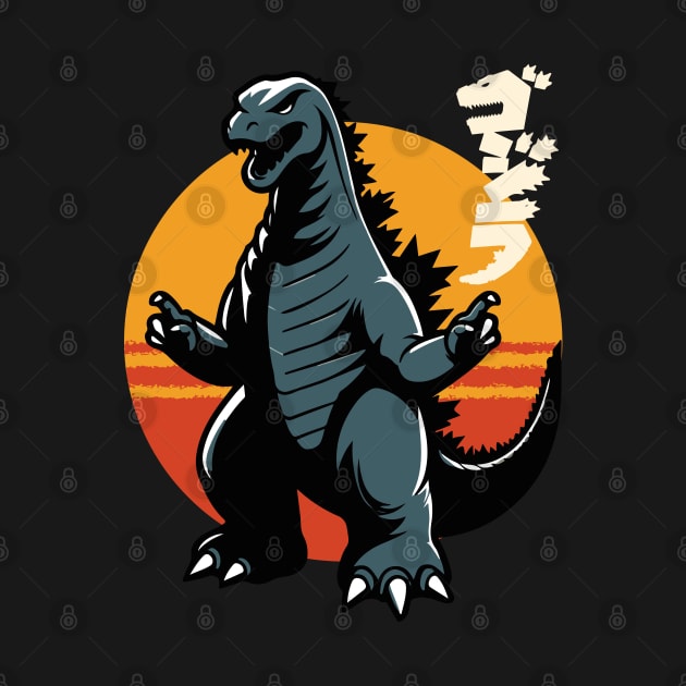 Godzilla Minus One Fanart by Franstyas