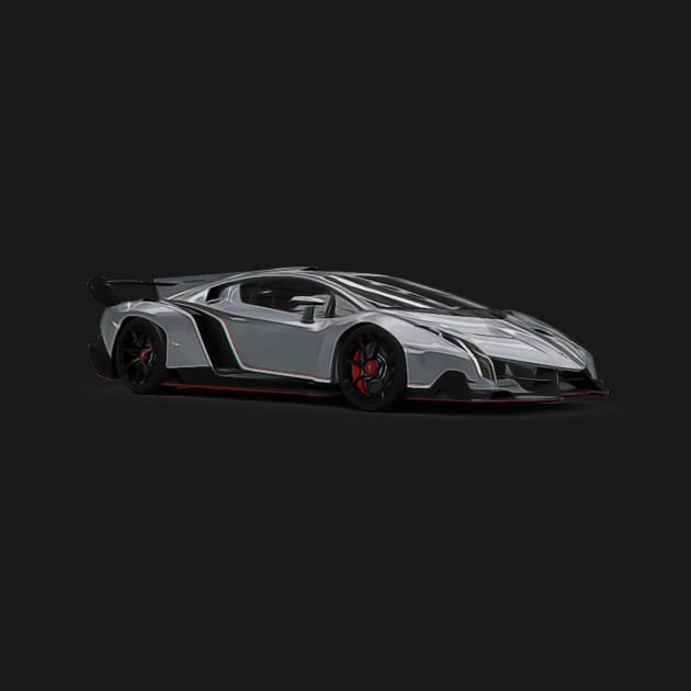 Veneno Cartoon by Auto-Prints