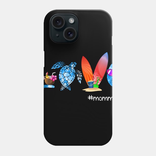 Women Love Mommy Life Summer Holiday Gift Phone Case by Terryeare