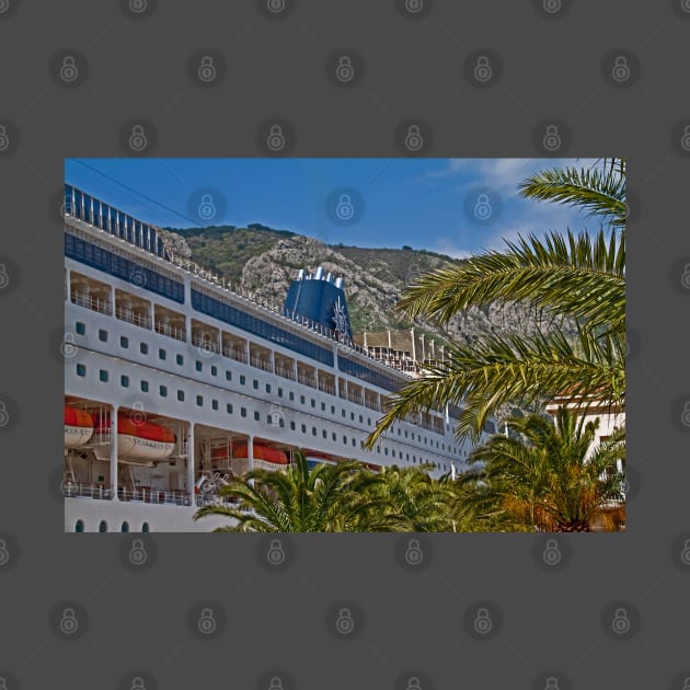 Cruise Ship at Kotor, Montenegro by vadim19