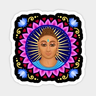 Sacred Buddha Mandala Magnet