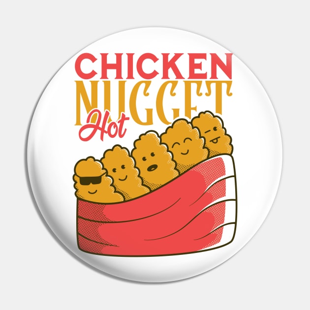 Chicken Nugget Pin by Arestration