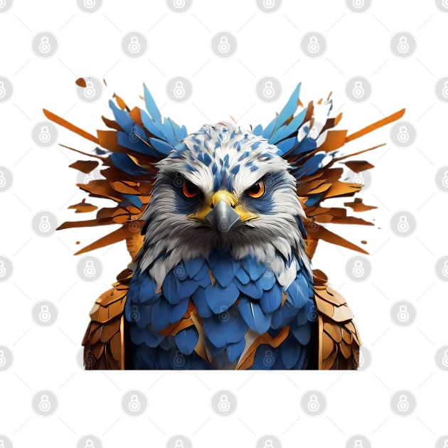 Embrace the Falcon Spirit Sticker by JoeDigital