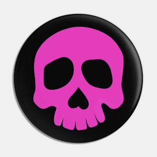 Pink skull Pin