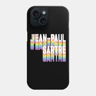 Jean-Paul Sartre Phone Case