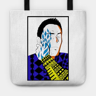 the real lebeau in ecopop totonac patterns portrait design Tote