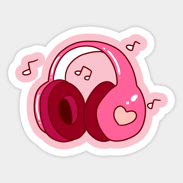 Pink Headphones