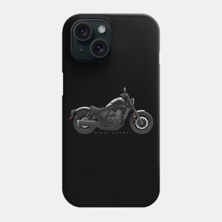 Honda Rebel 1100 21 black, sn Phone Case