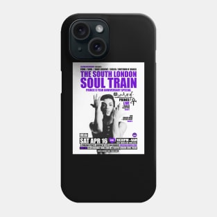 POSTER - THE SOUTH LONDON - SOUL TRAIN - PRINCE Phone Case