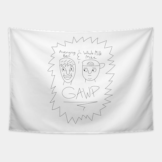 GAWP Drawing Tapestry by GAWPshow