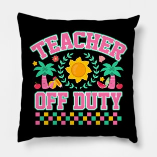 Teacher Summer, End of School Year, Last Day Of School, Summer Vacation, School's Out Pillow