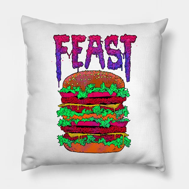 FEAST Pillow by Lokhaan