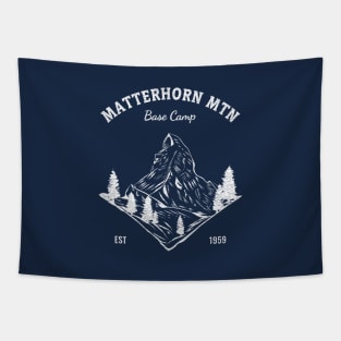 Matterhorn Mtn Base Camp - Pocket Placement Tapestry