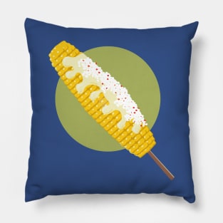 Elote authentic mexican street food corn Cinco de Mayo spicy food lover gift Pillow