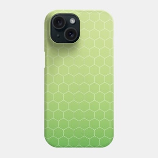 Green honeycomb Phone Case