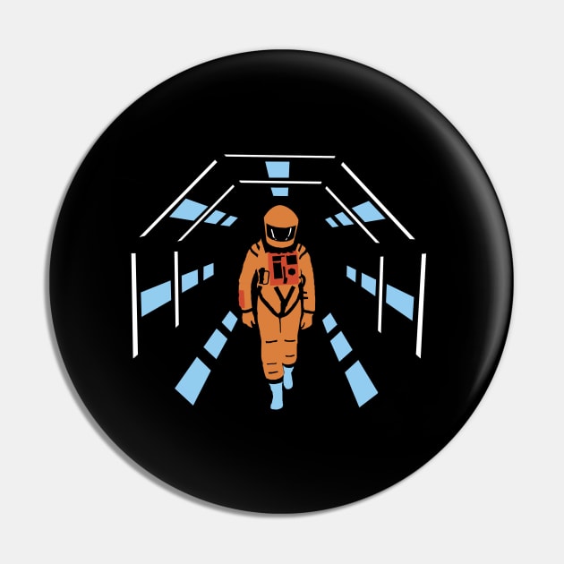 2001 A Space Odyssey Tee Pin by cronopio