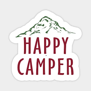Happy Camper Camping Magnet