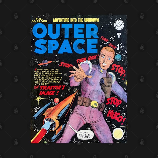 Vintage 'Outer Space' Comic by Bugsponge