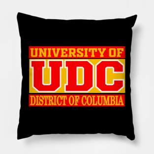 University of District of Columbia Pillow