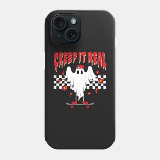 Retro Halloween Creep It Real Graphic Phone Case