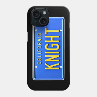 Knight Rider KITT Car License Plate Phone Case