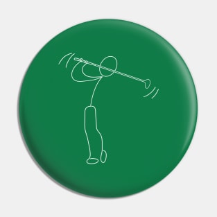 Golf cool club Pin