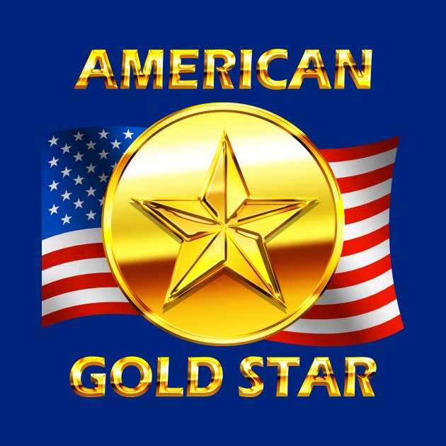 American Gold Star by Capturedtee