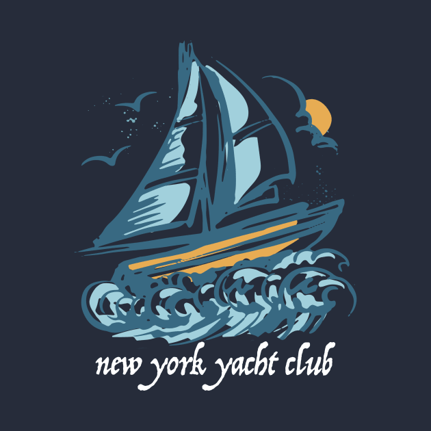 New York Yacht Club by FunSillyShop