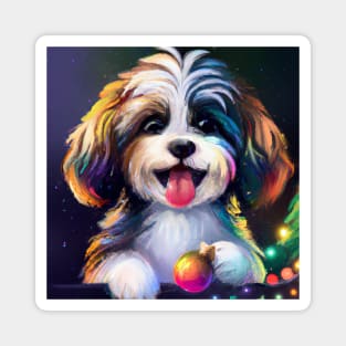 Cute Havanese Drawing Magnet