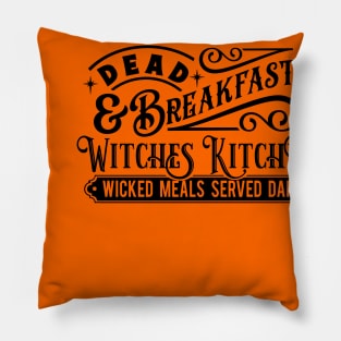 Dead and breakfast Pillow