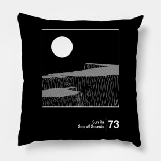 Sun Ra / Minimal Style Graphic Artwork Design Pillow