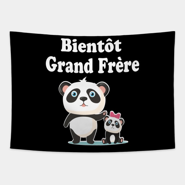 bientot grand frère cadeau Annonce grossesse futur frere Tapestry by NaniMc