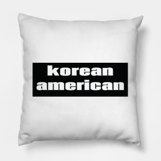 Korean American Pillow