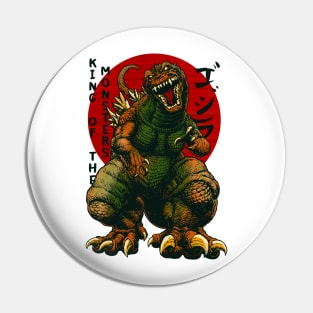 GODZILLA Pin