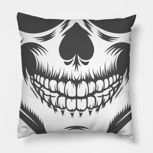 Skull Face Pillow