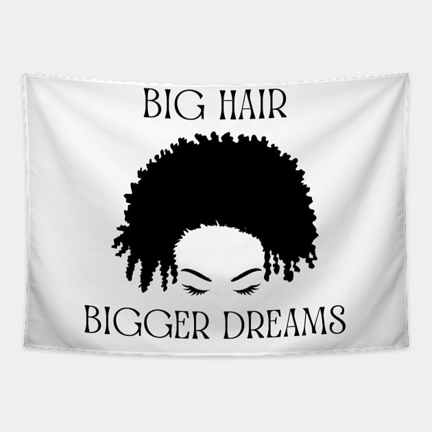 Big Hair, Bigger Dreams Tapestry by SalxSal