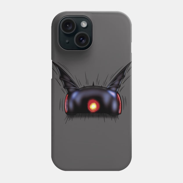 Batmobile Superhero Comic Book Phone Case by Jamie Collins