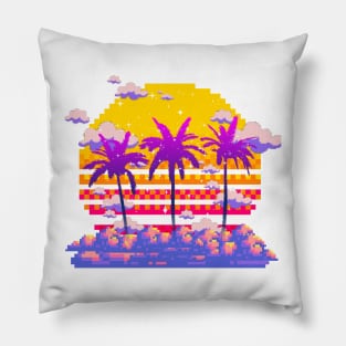 Summer Sun set Pillow