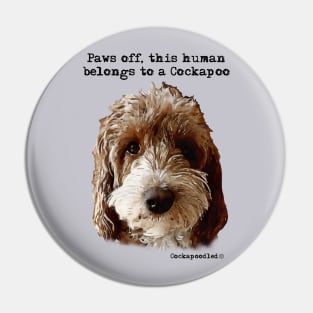 Cockapoo Dog Pin