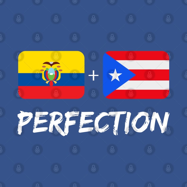 Ecuadorian Plus Puerto Rican Perfection Mix Heritage by Just Rep It!!