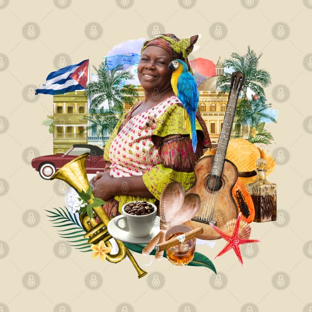 Cubanese Collage Concept by Mako Design 