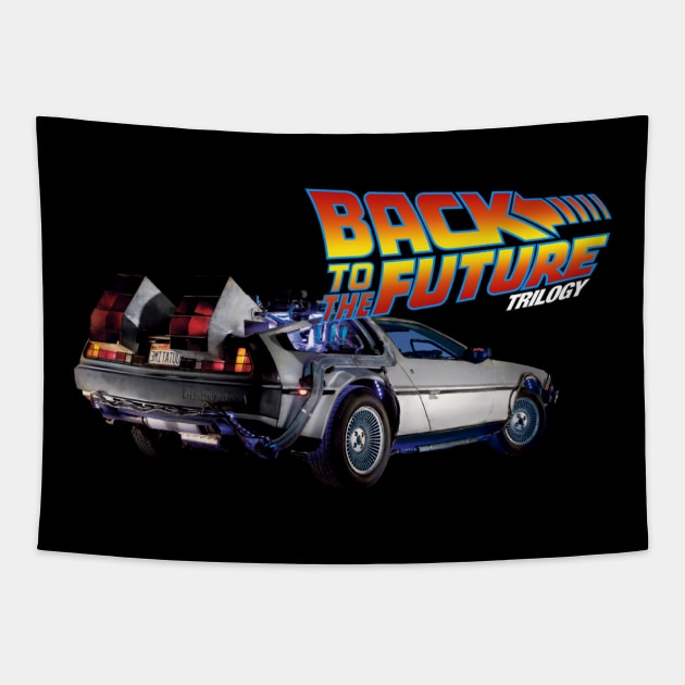 Back To The Future Tapestry by ezzobair