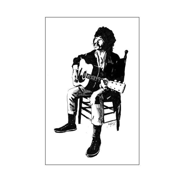 John Prine by Jack Browning