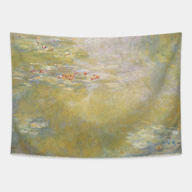 The Water-Lily Pond - Claude Monet Tapestry by KargacinArt